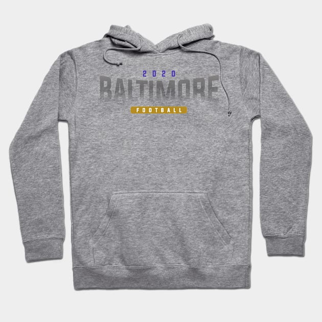 Baltimore Football Team Hoodie by igzine